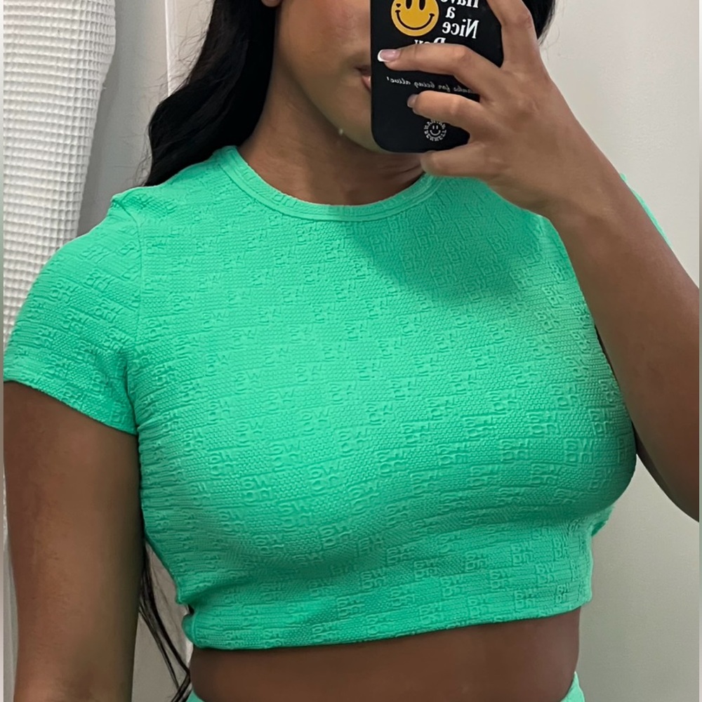 alexanderwang.T green baby t shirt
